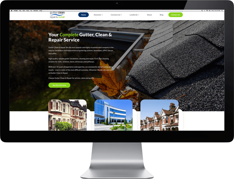 Gutter, Clean, Repair & Install